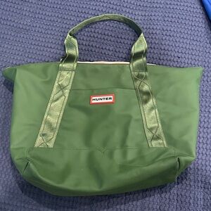Hunter Olive Green Tote Bag (24” wide x 14” high)